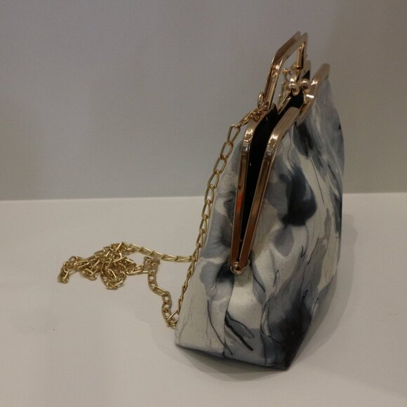 japanese bag, handmade bag, evening clutch, clutch bag, clutches, clutch purse - Picture 4 of 7